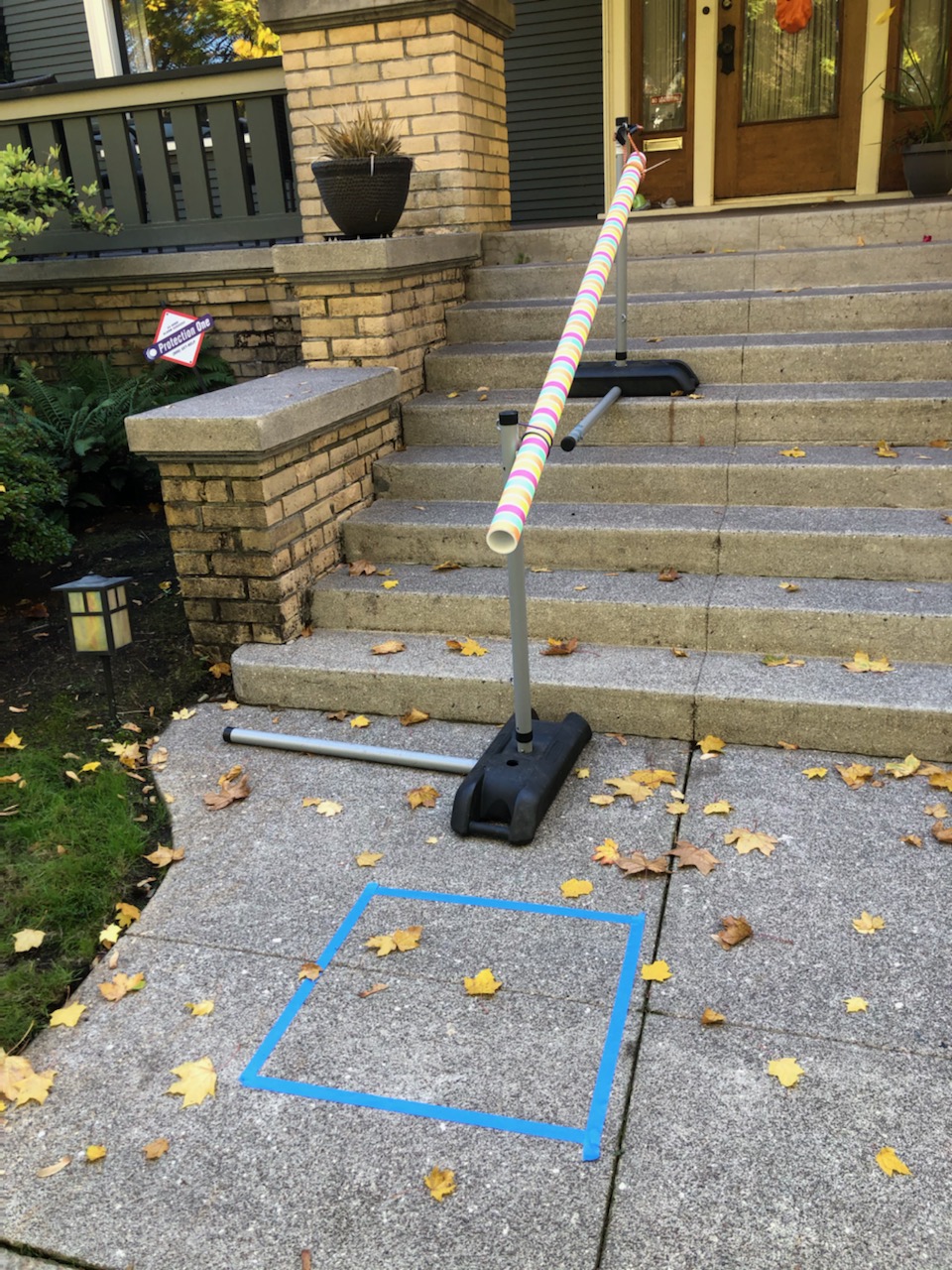 Our Halloween Chute for Candy